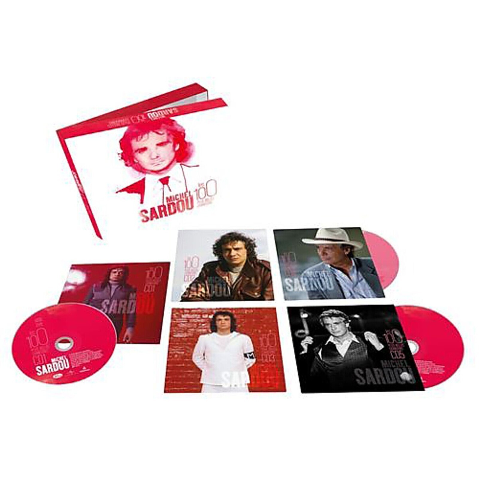 Michel Sardou, LES 100 PLUS BELLES CHANSONS, CD