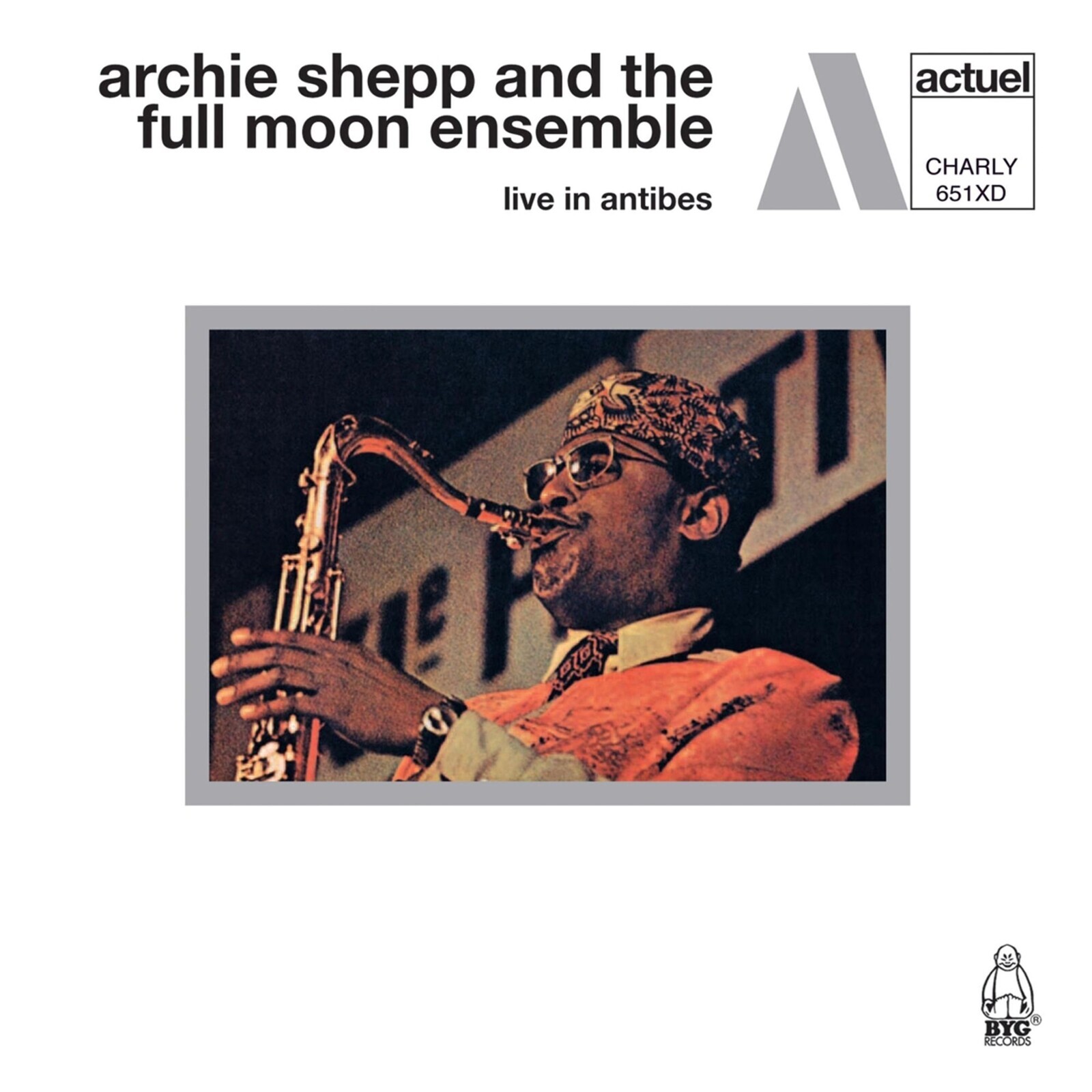 Archie Shepp and the Full Moon Ensemble, LIVE IN ANTIBES, CD