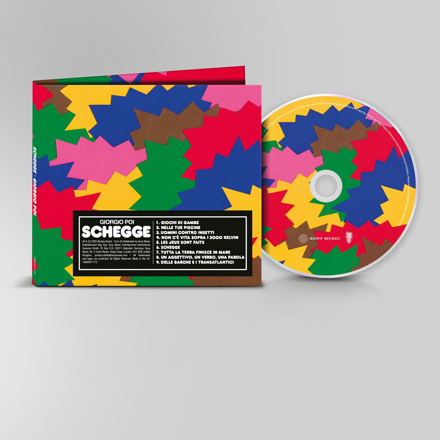 Giorgio Poi, SCHEGGE, CD