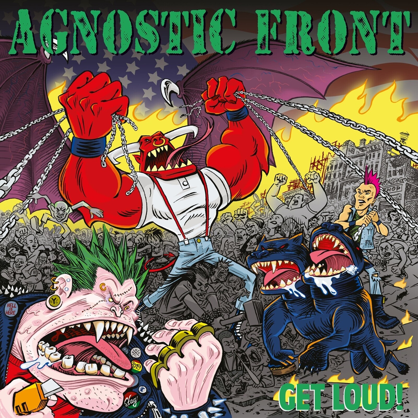 Agnostic Front, GET LOUD!, CD