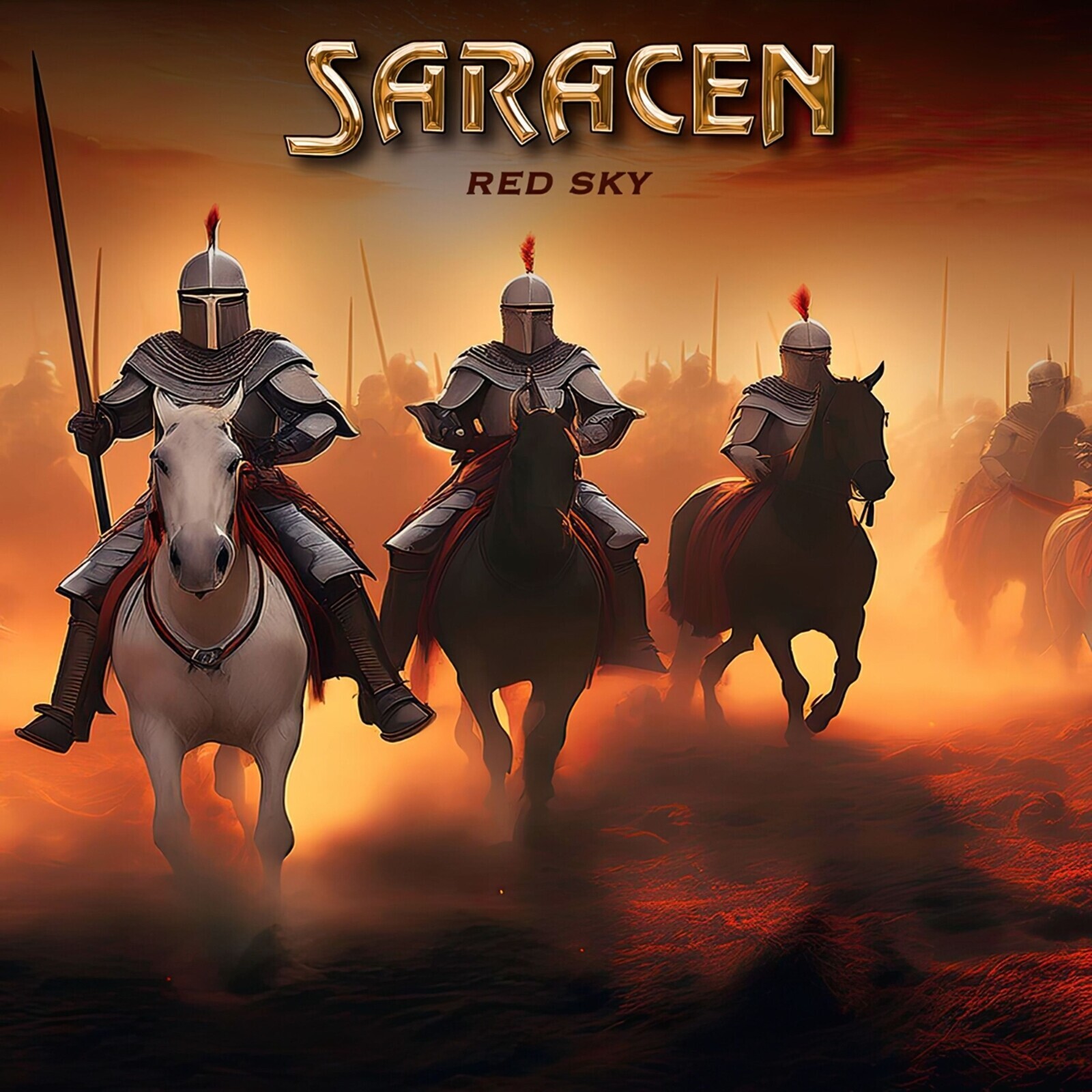 Saracen, RED SKY, CD