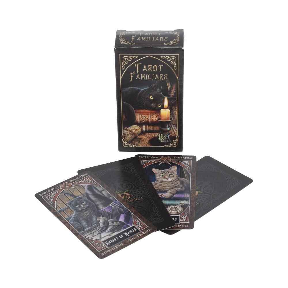 Tarotové karty s mačkami Familiar - design Lisa Parker