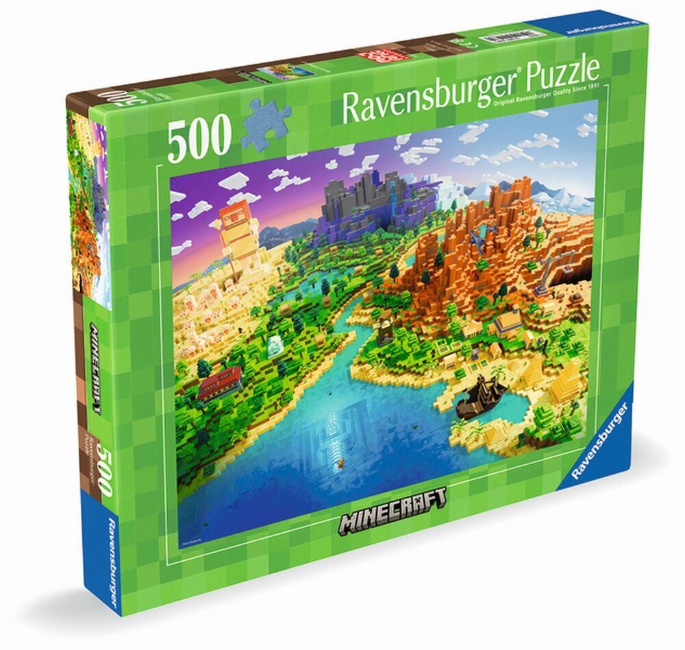 Ravensburger Minecraft Puzzle 500 dielikov