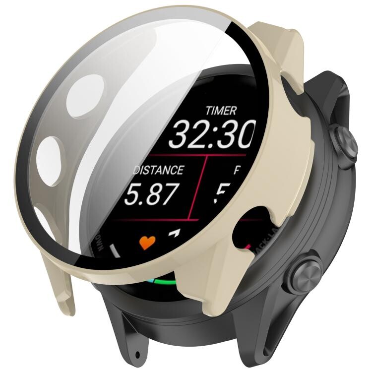 Ochranný kryt pre Garmin Forerunner 570 - Béžový, 42 mm