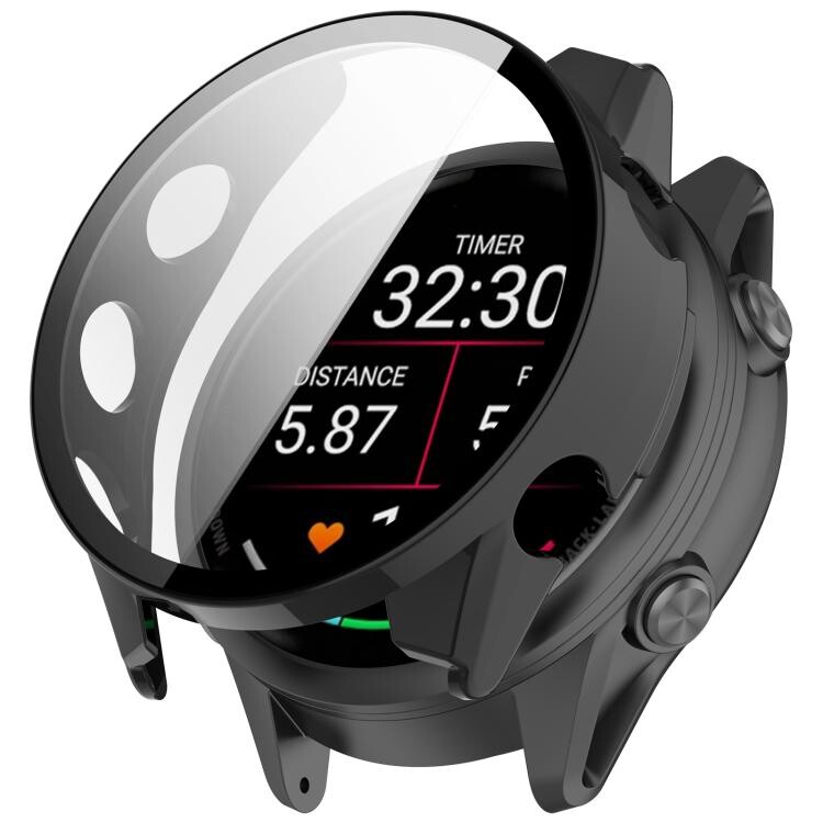Ochranný kryt pre Garmin Forerunner 570 - Čierny, 47 mm