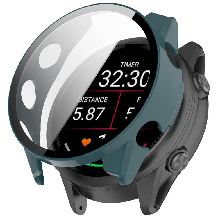 Ochranný kryt pre Garmin Forerunner 570 - Zelený, 47 mm