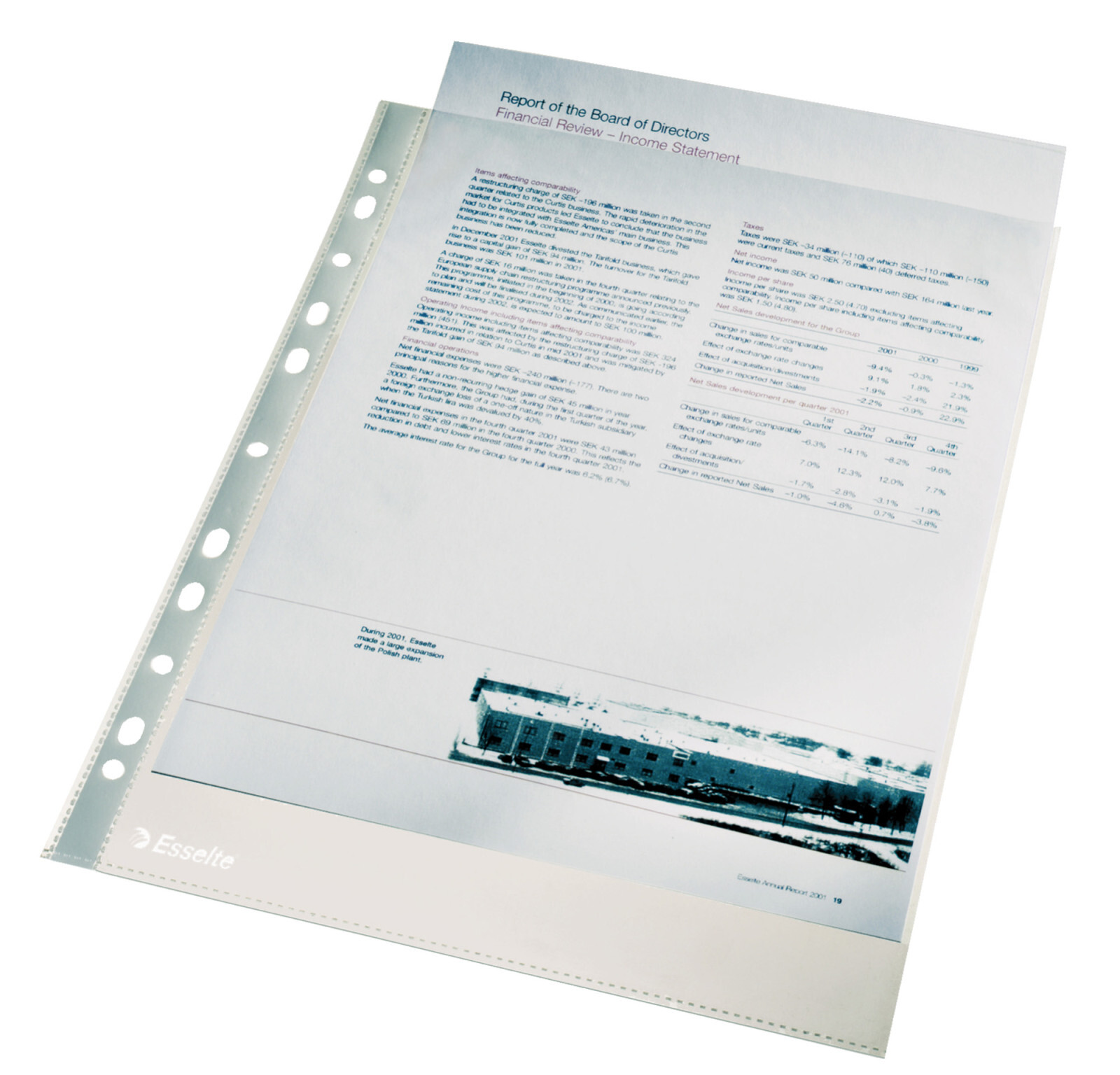 LEITZ Plastové vrecká Esselte Premium A4, GC, 105 mic, box 100 ks