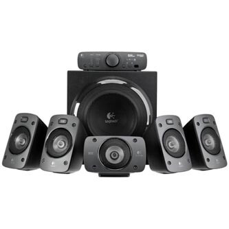 Logitech reproduktory Z906-Digital, 5.1, 500W, čierne, diaľkové ovládanie, výborné basy, Subwoofer 165W