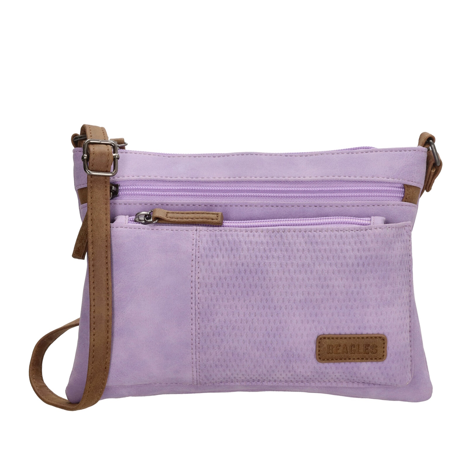 Beagles Brunete dámska crossbody kabelka 24 cm - fialová