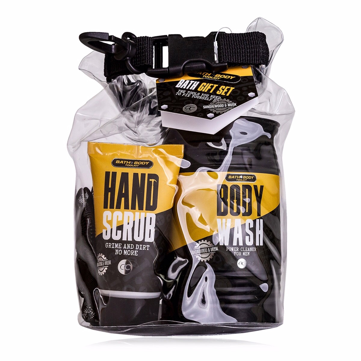 Kúpeľový set BATH and BODY TOOLKIT vo vodotesnom vrecku ACCENTRA