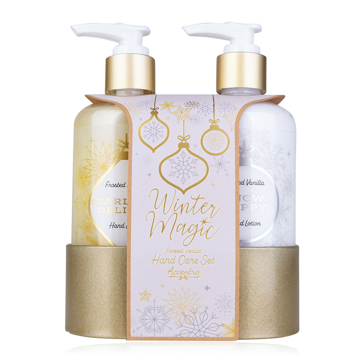 Set starostlivosti o ruky WINTER MAGIC v kovovej miske - ACCENTRA