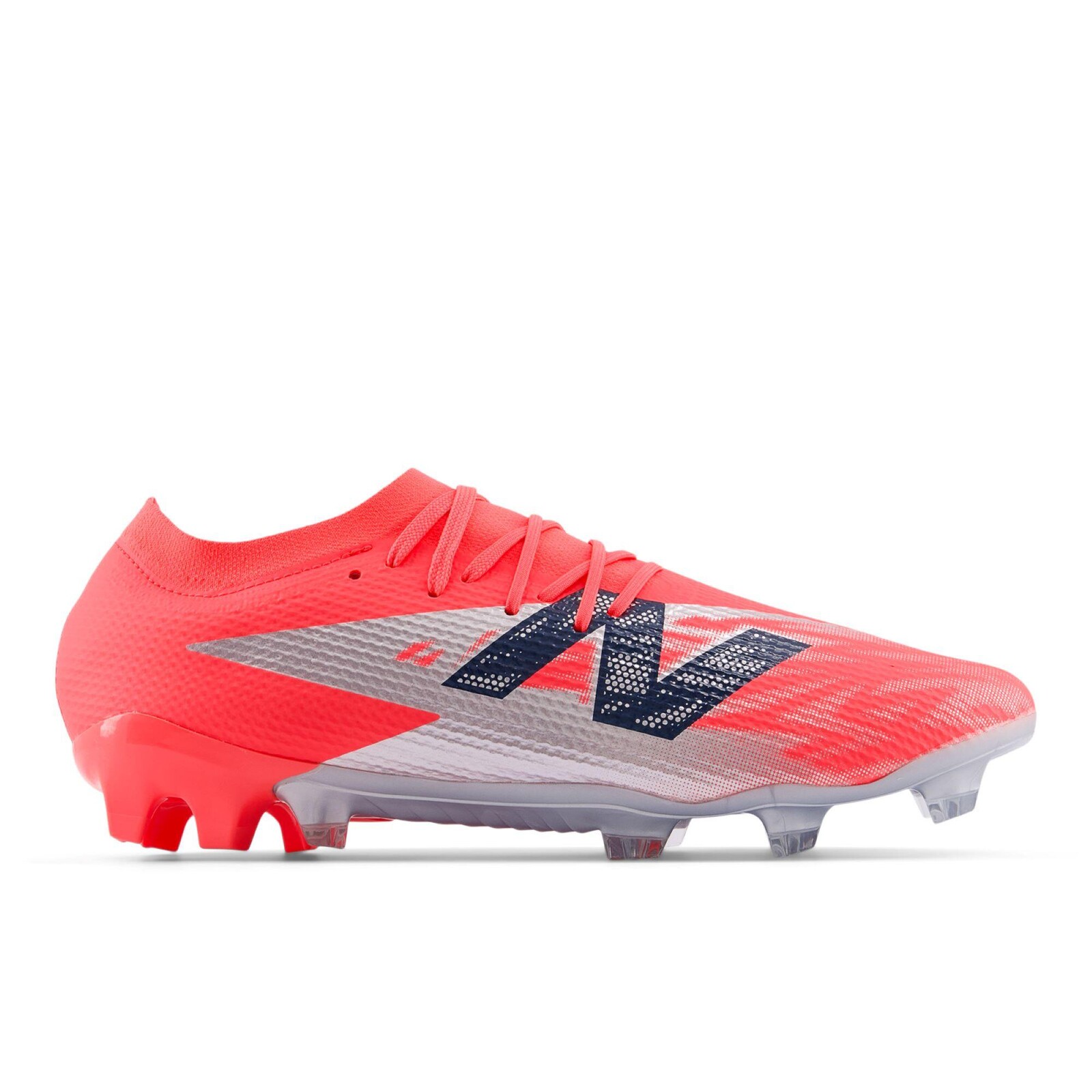 NEW BALANCE Furon Team FG V8 kopačky červeno-sivé