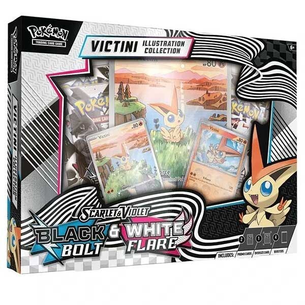 Kartová hra Pokémon TCG: Scarlet & Violet Bolt & White Flare Unova Victini Illustration Collection (Pokémon)