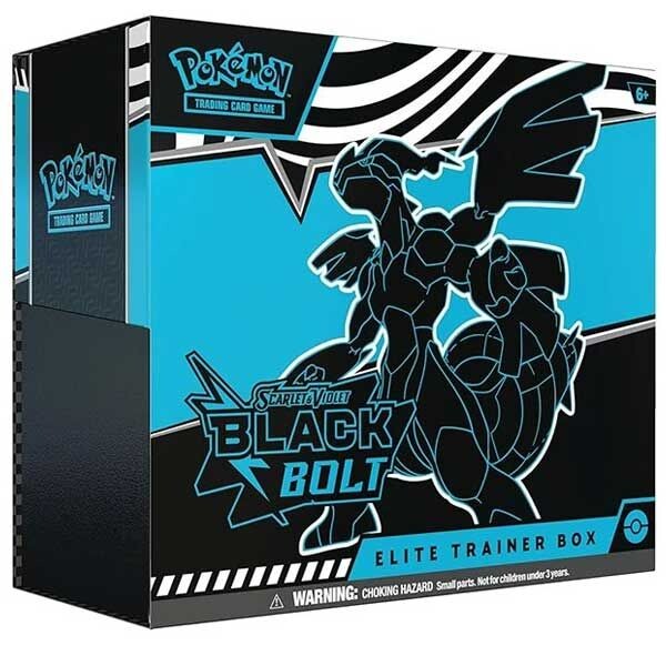 Kartová hra TCG: Scarlet & Violet Black Bot Elite Trainer Box (Pokémon)