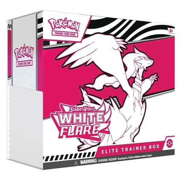 Kartová hra TCG: Scarlet & Violet White Flare Elite Trainer Box (Pokémon)