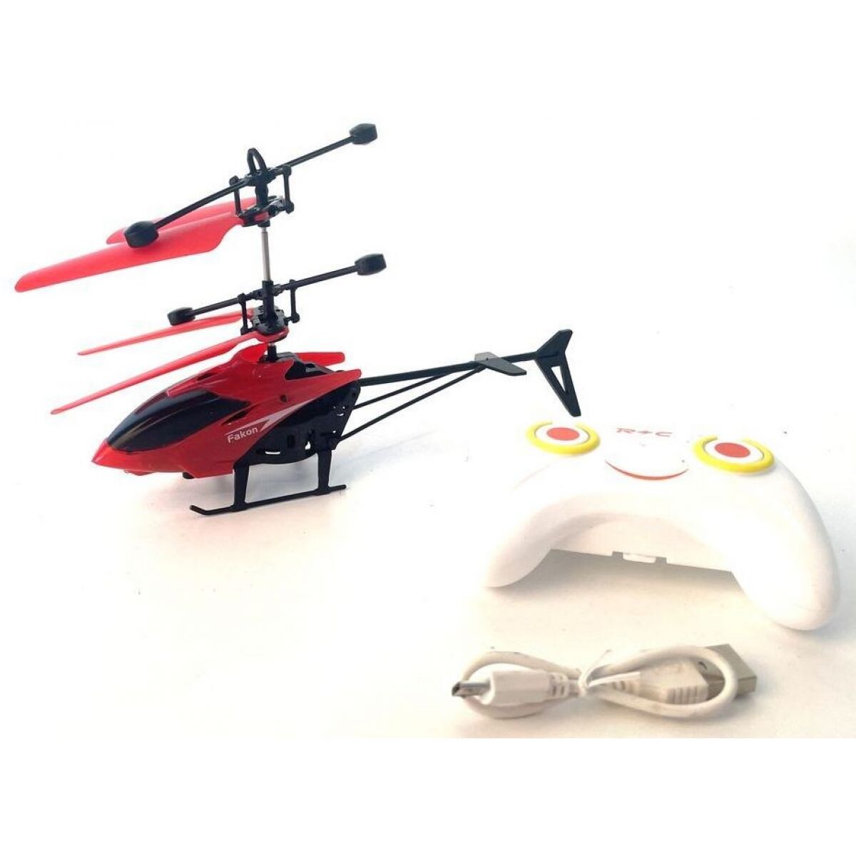 Alltoys RC Helikoptéra 17 cm červená