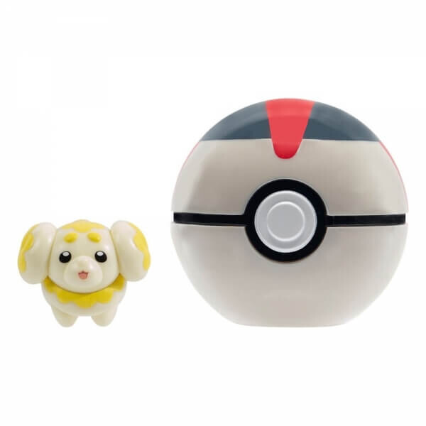 Jazwares Pokémon Clip and Go Timer Ball - figúrka Fidough
