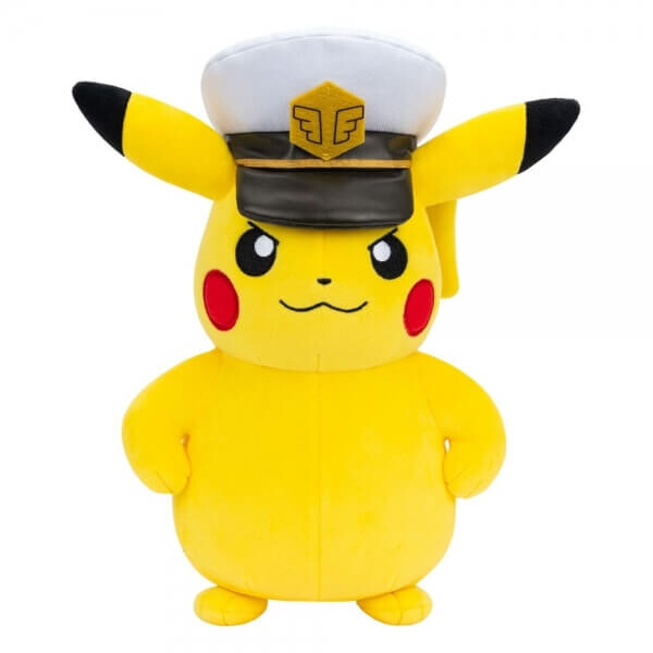 Jazwares Pokémon plyšový Captain Pikachu - 20 cm