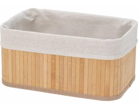 Úložný košík 29x19x14 cm, bambus%