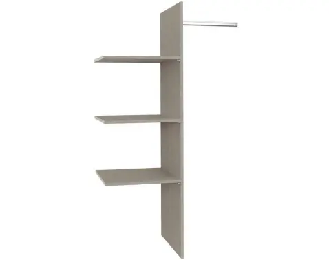 Vnútorný policový systém do šatníkovej skrine Imperial, 90 cm%