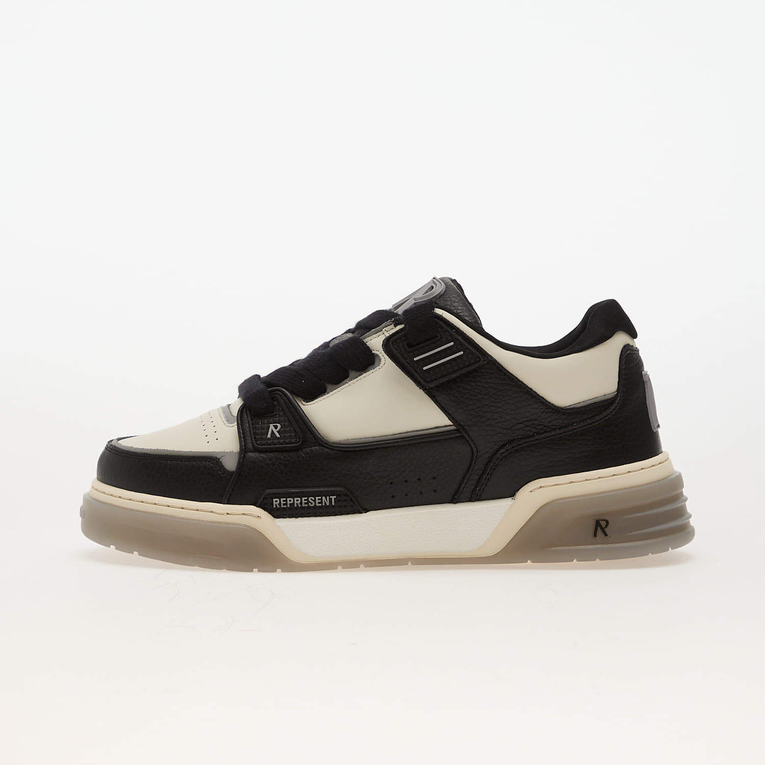 Tenisky REPRESENT Studio Sneaker Black/ Vintage White EUR 42