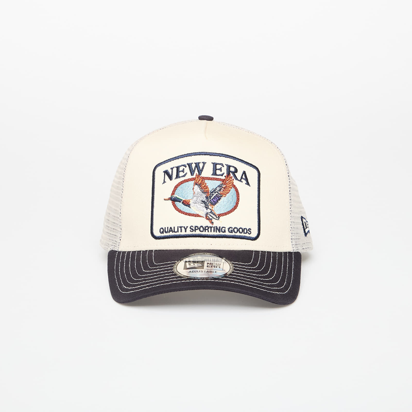 Šiltovka New Era 9FORTY Af Trucker Animal Patch Navy/ Light Cream Universal