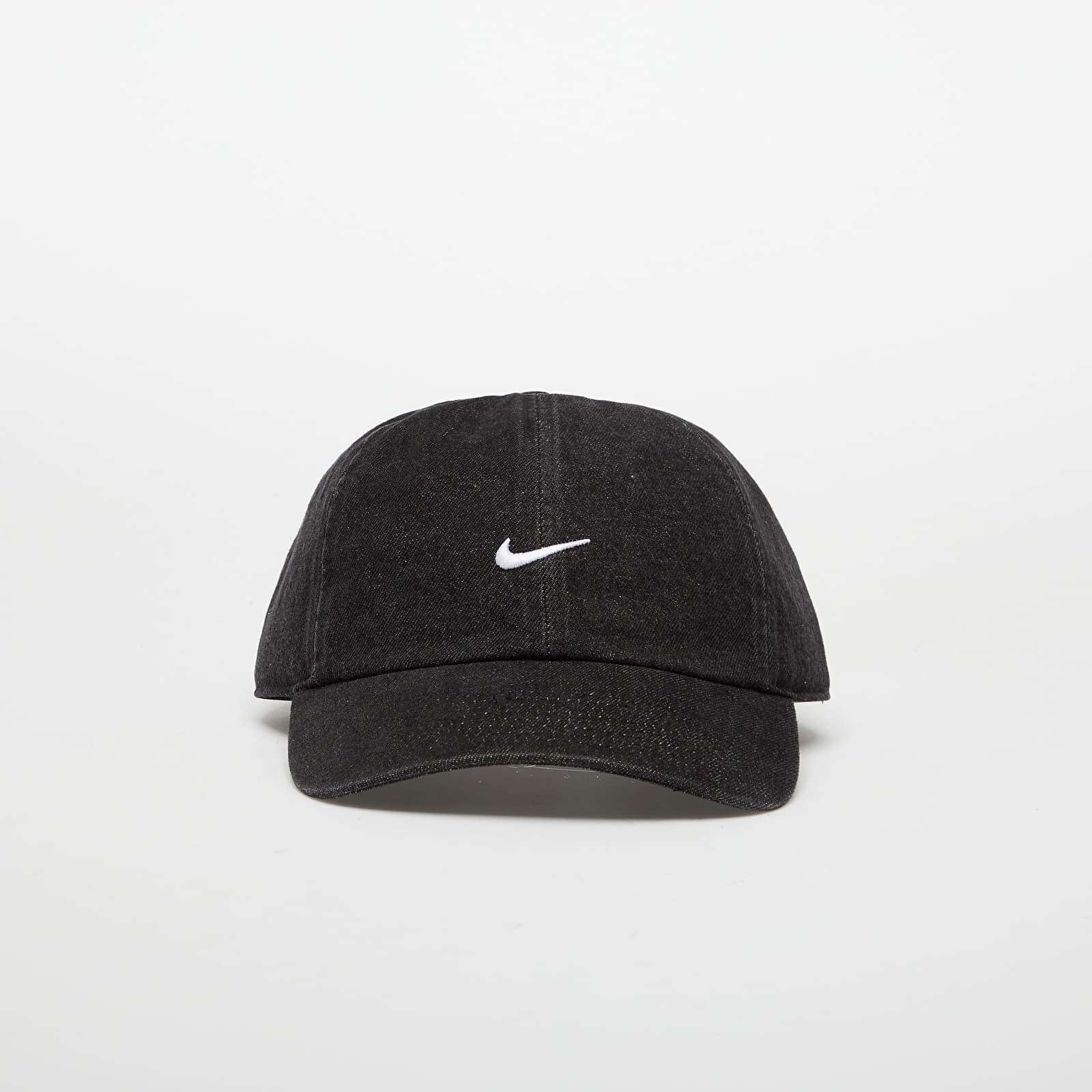 Šiltovka Nike Club Unstructured Denim Cap Black/ White L/XL