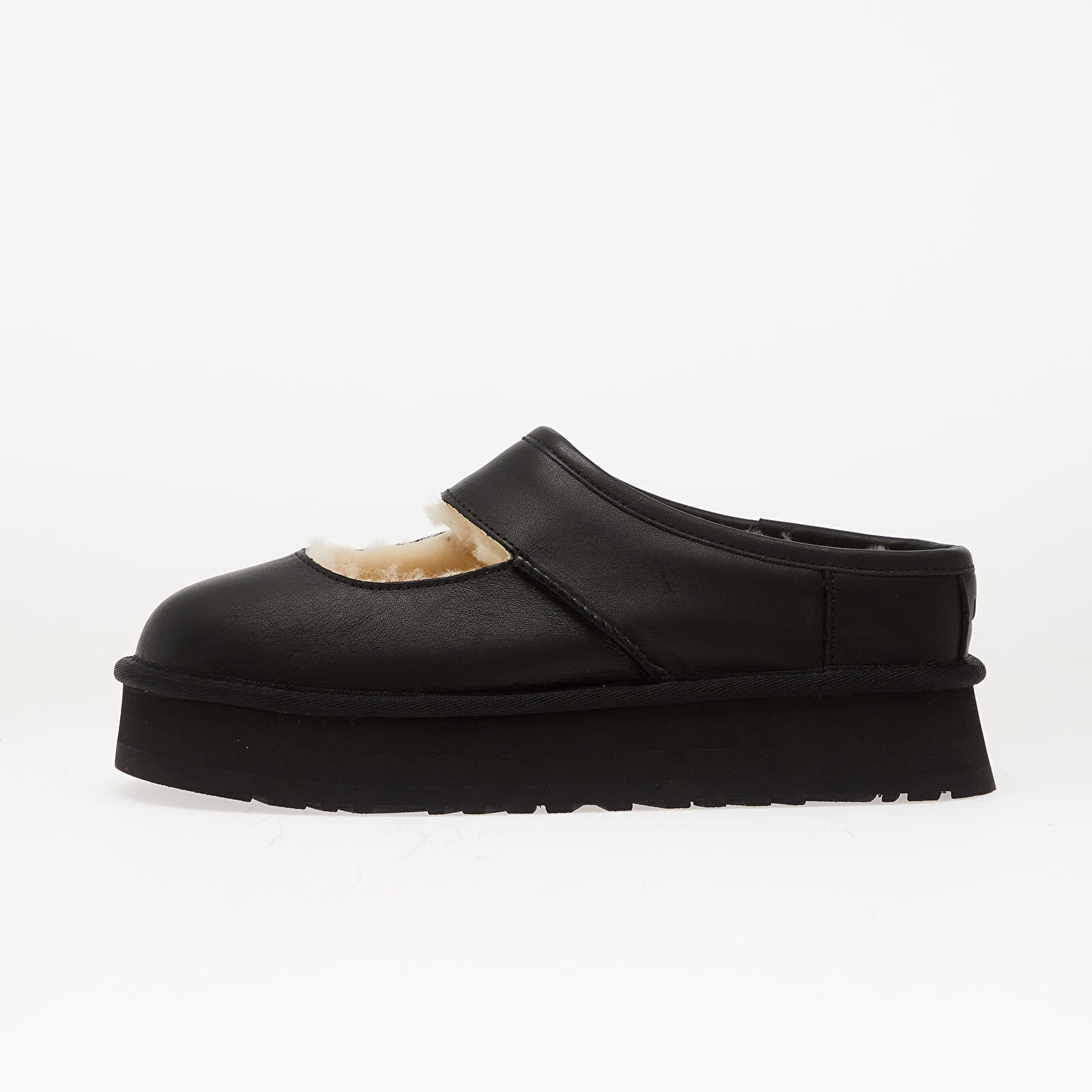 Tenisky UGG W Bea Mary Jane Lthr Black EUR 41
