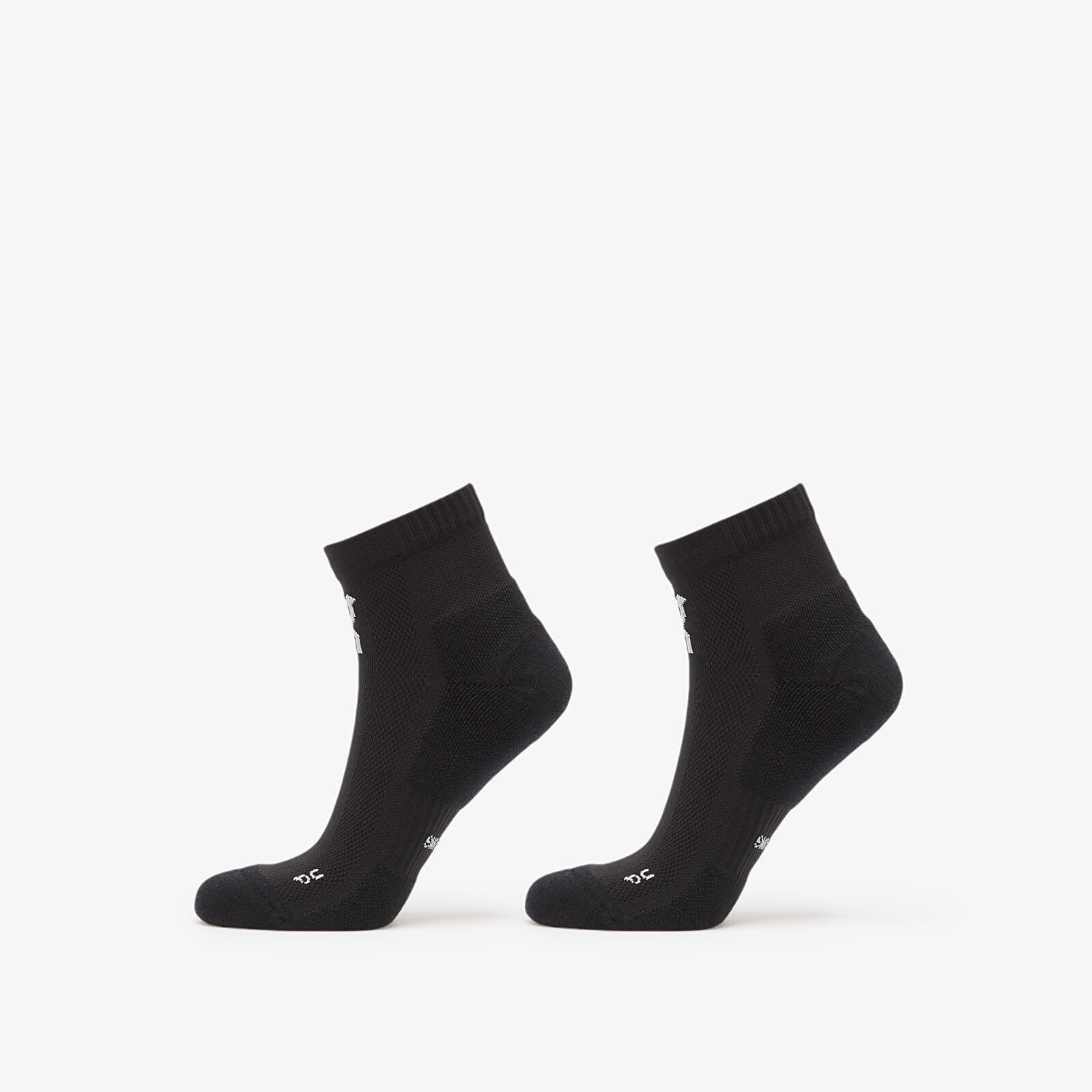 On Core Run Sock Mid 2-Pack Black L