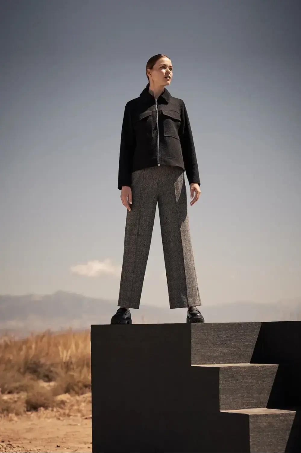 Marisse Women's Trousers Z-Sp-4508 D.Grey