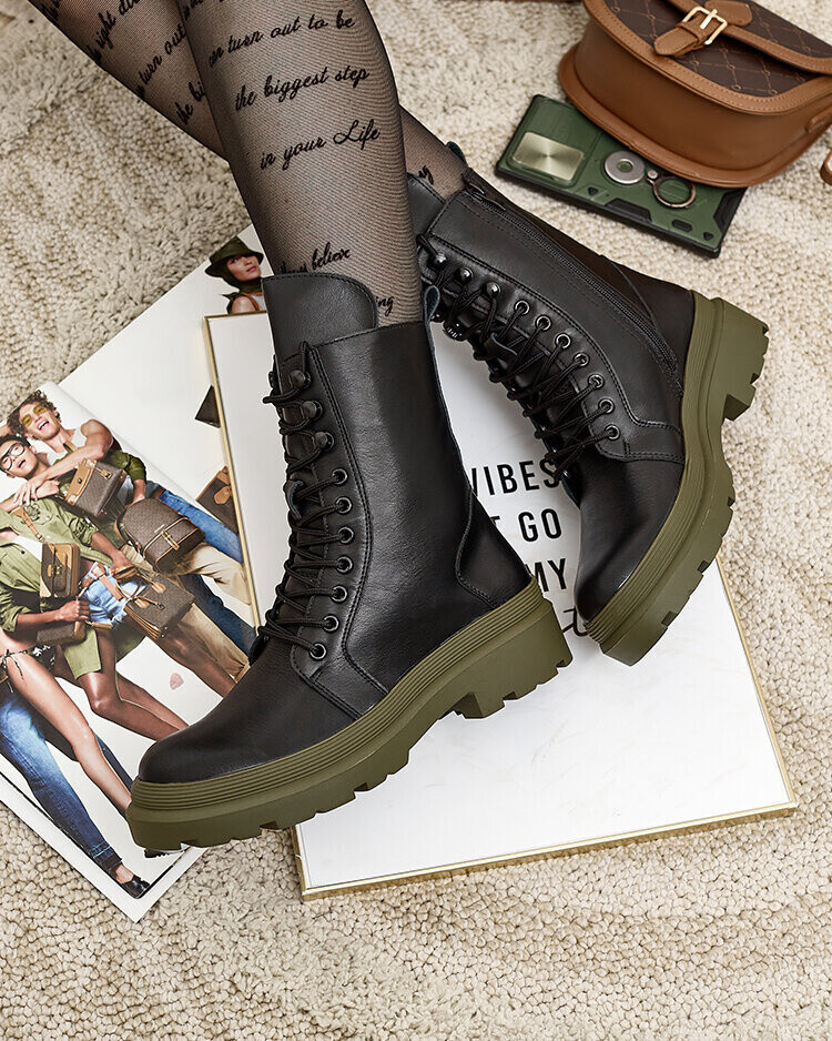 Resti Eco leather women's bagger boots Vederme