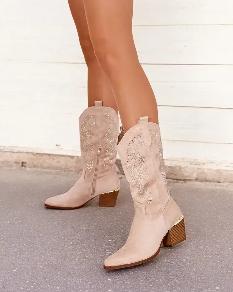 Resti Women's Kellib Heeled Cowboy Boots