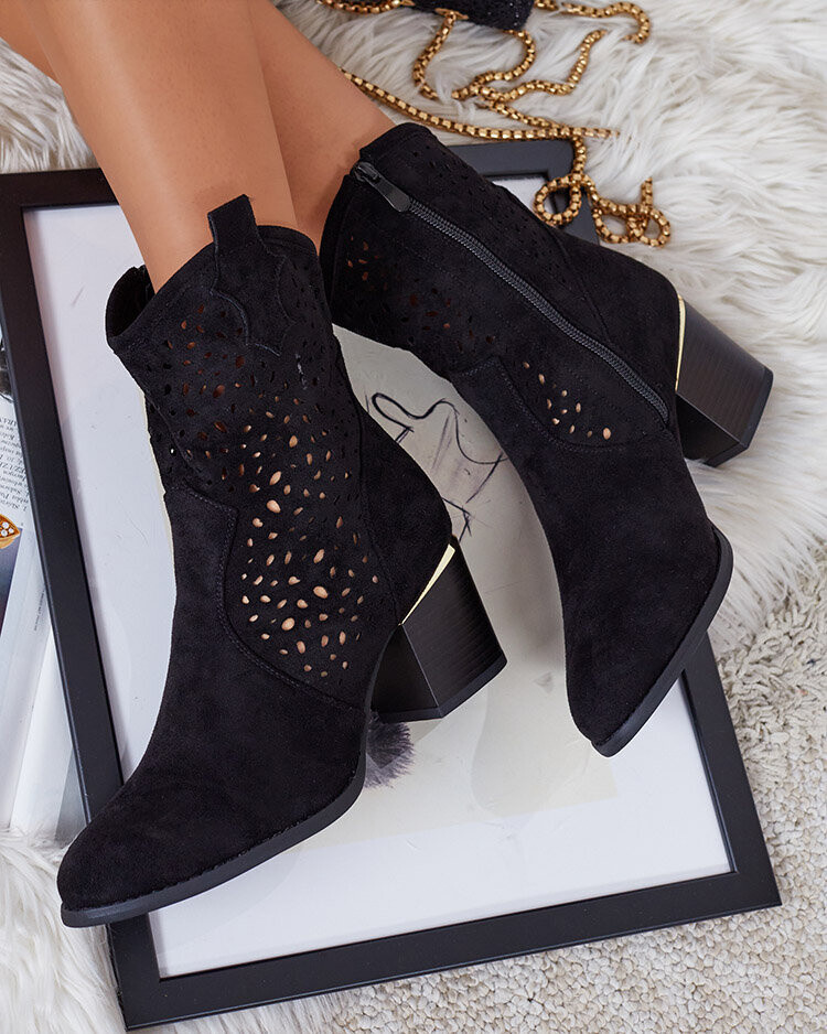 Resti Women's low-post openwork Mozie boots