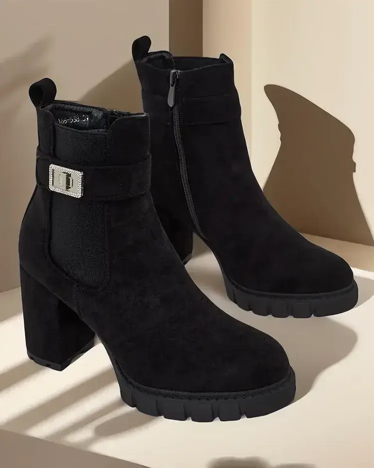 Resti Women's block heel ankle boots Effo