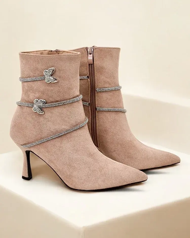 Resti Women's high-heeled ankle boots Exxe