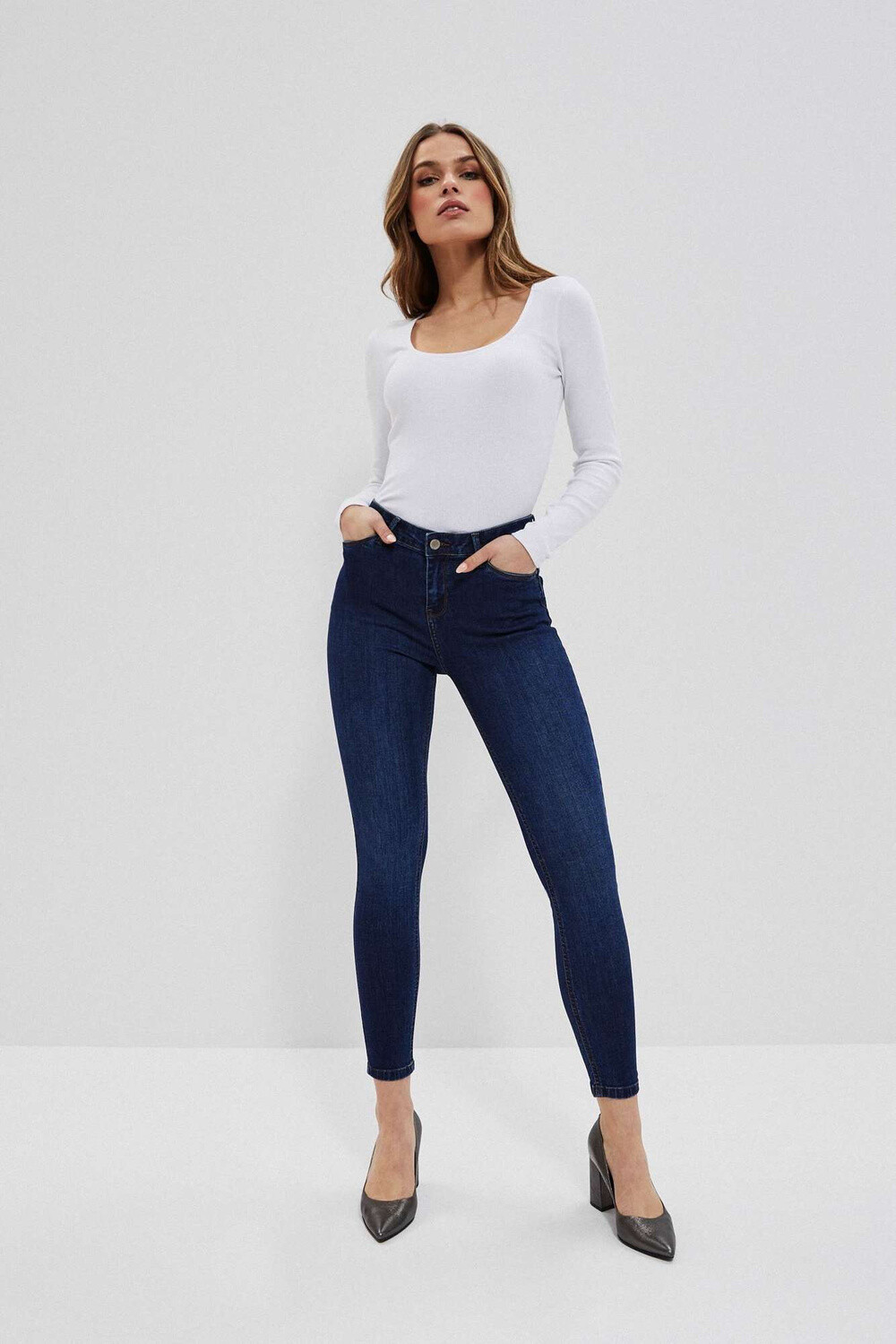 Marisse Push-Up Jeans L-Je-3726 Navy