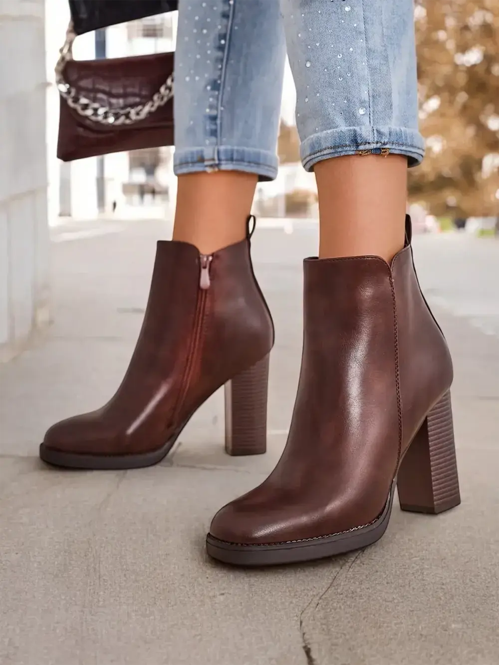 Resti Women's boots on the Erozi heel