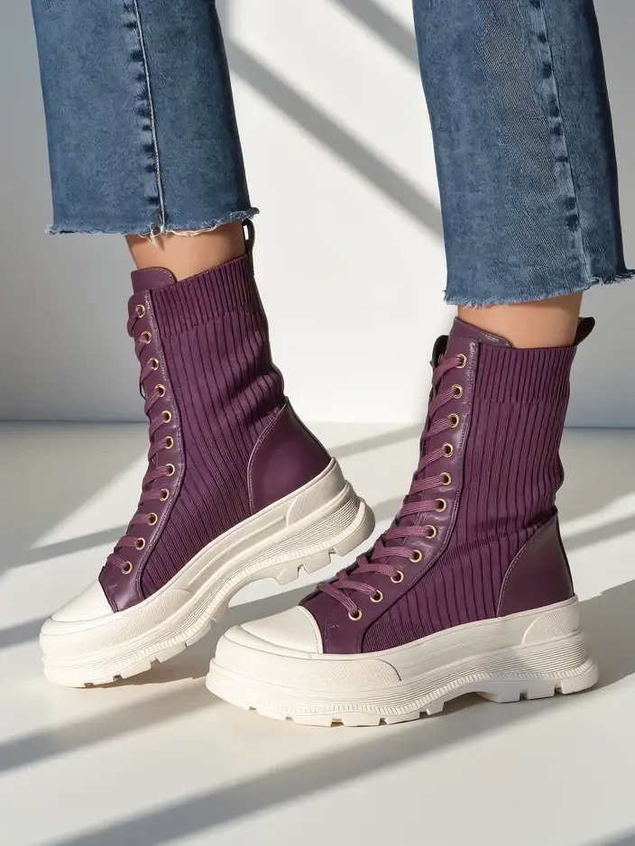 Resti Women's high worker boots Fosilla