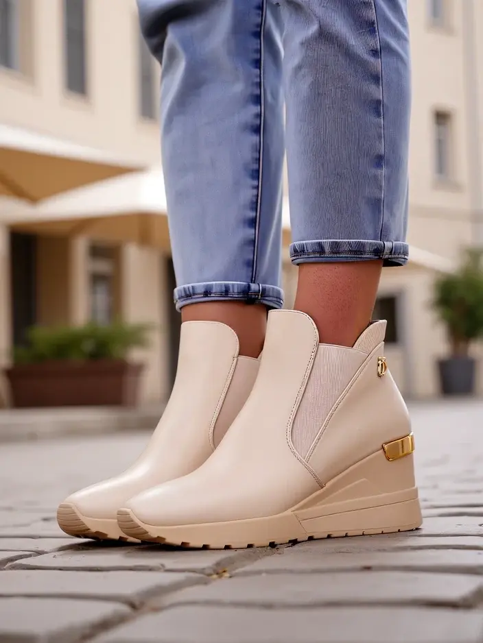 Resti Women's ankle boots on a wedge Zaficoles