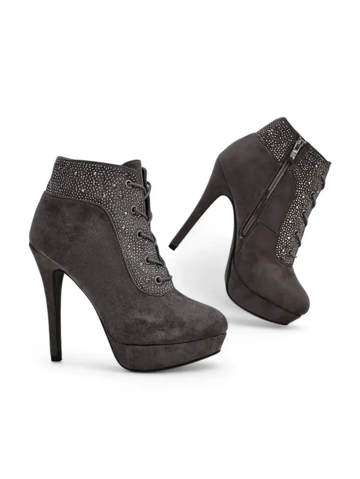 Resti Women's ankle boots with rhinestones Efelolo