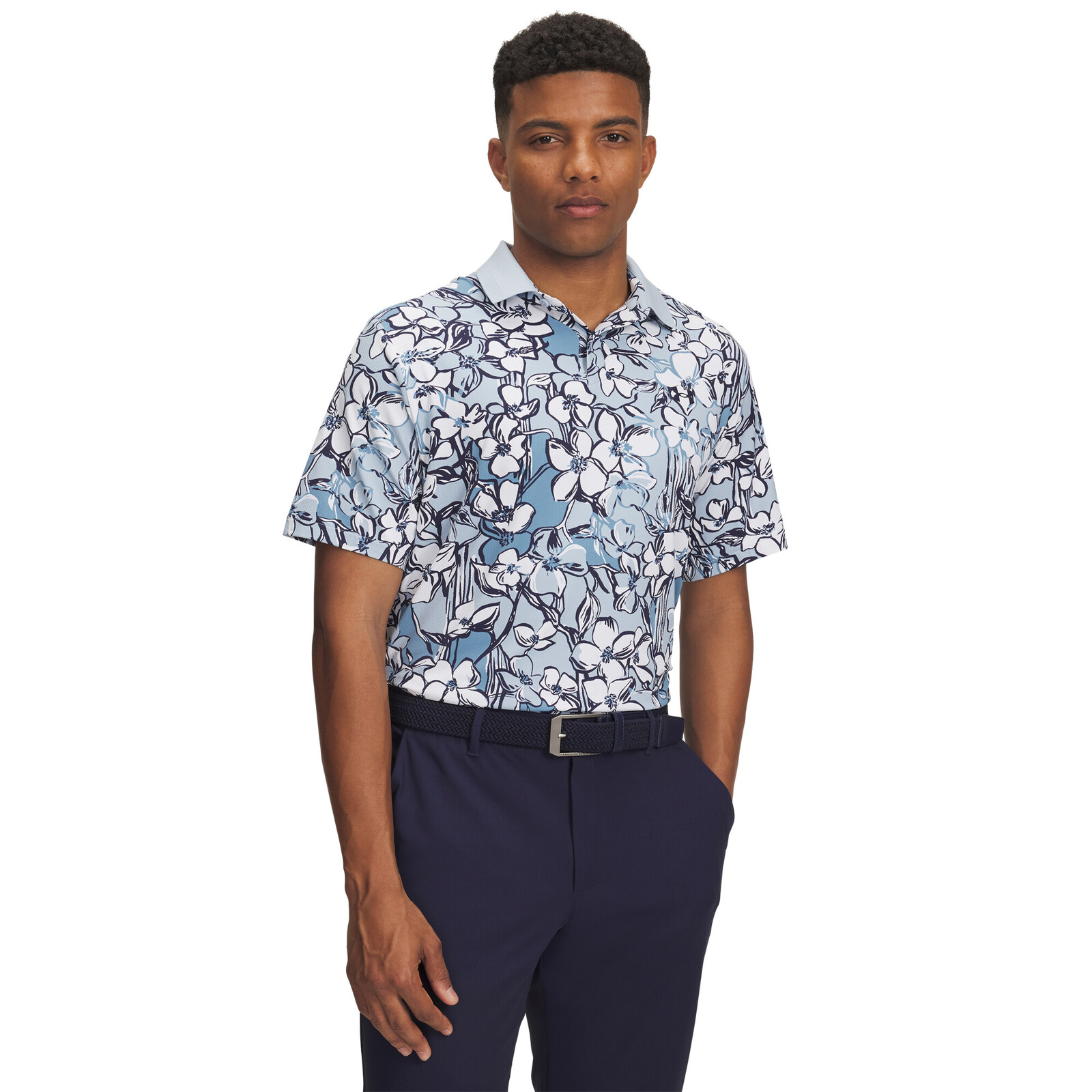 Men's polo shirt Under Armour Drive Chill Printed Polo