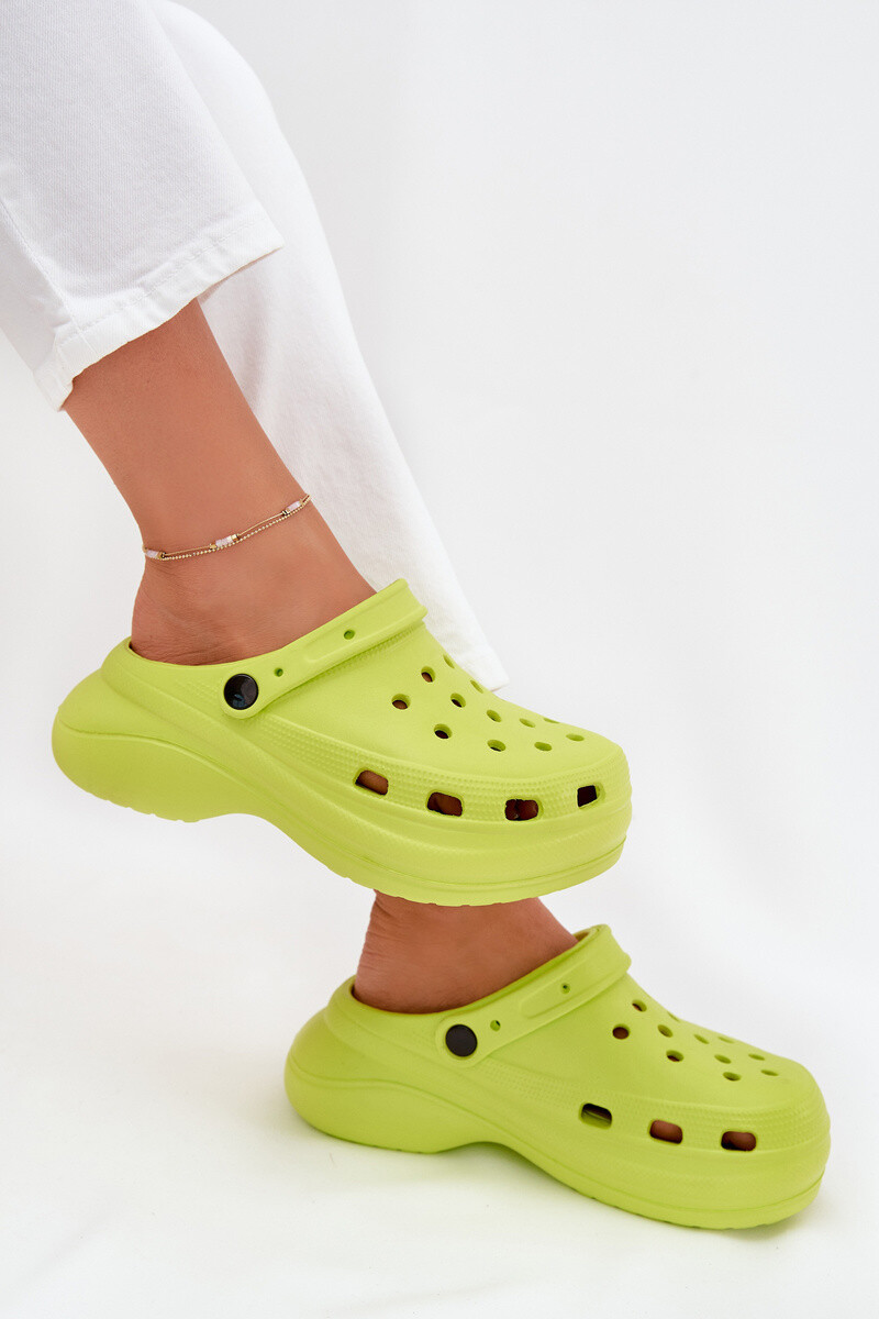 Boto Dámske Penové Sandále Limetkové Elisra