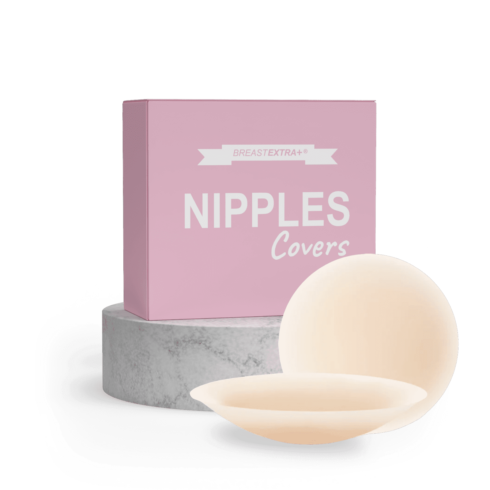 BreastExtra+ NIPPLE Covers silikónové (telové) - 1 pár
