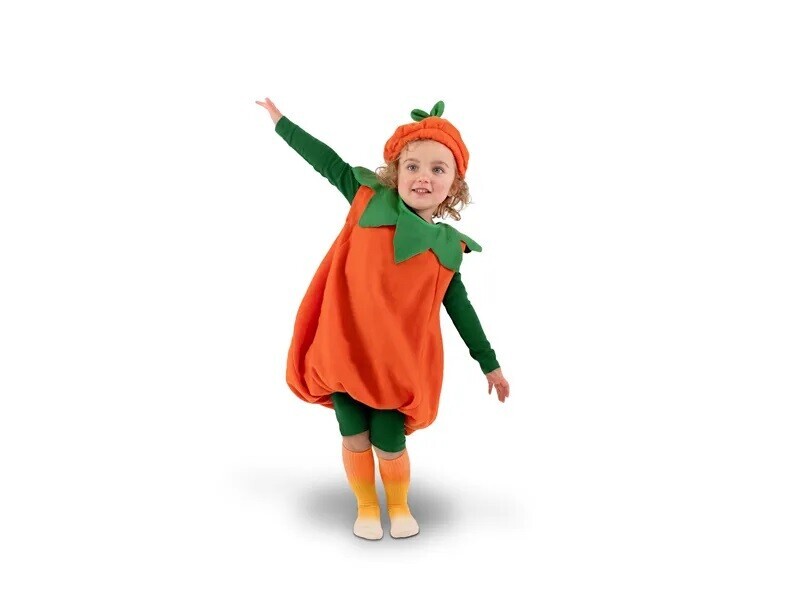 PartyDeco Detský kostým - Oranžová tekvica