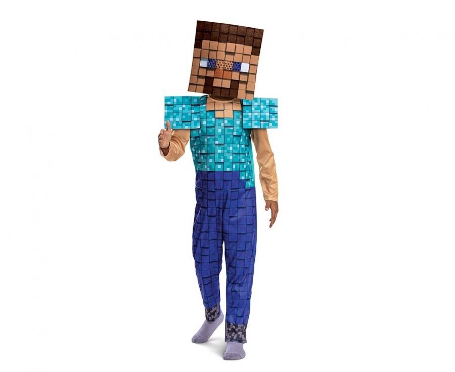 Godan Detský kostým - Minecraft Steve Plus Veľkosť - deti: S: 110 cm