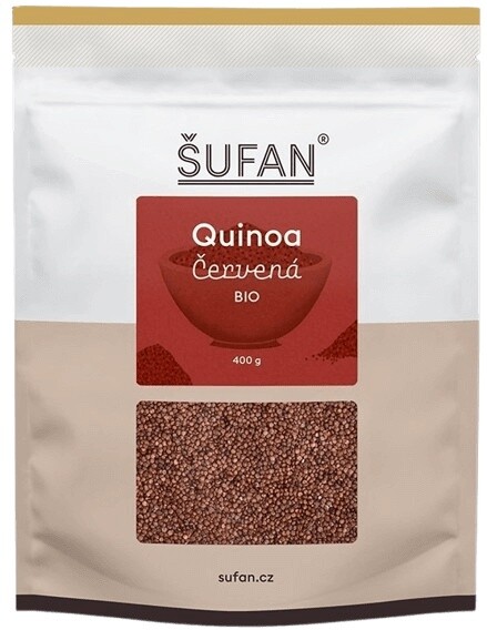Šufan bio quinoa 400 g - červená