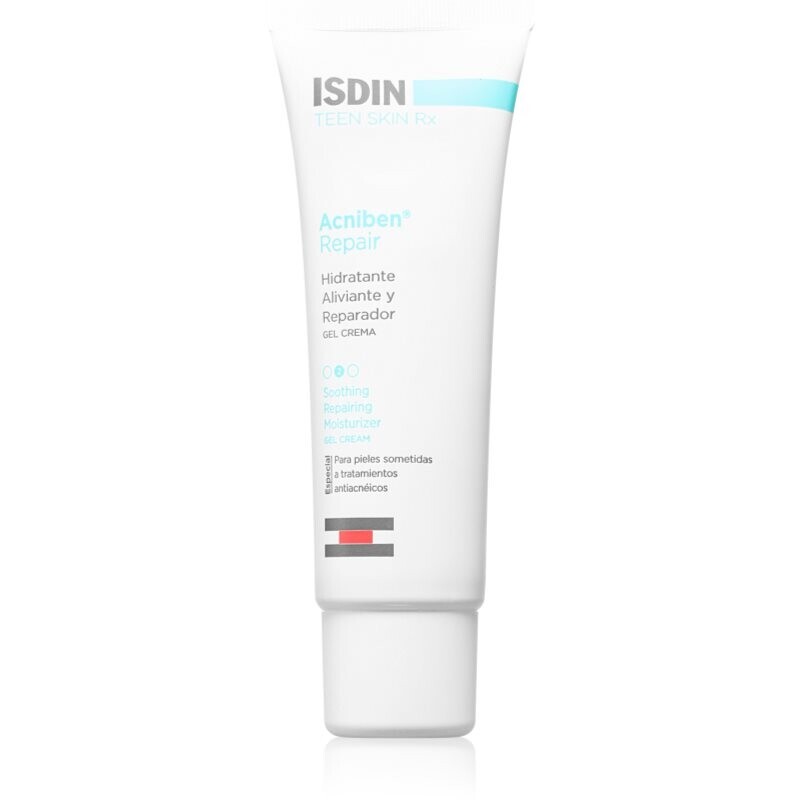 ISDIN Acniben Moisturizing Facial Gel Cream hydratačný gél krém pre problematickú pleť, akné 40 ml