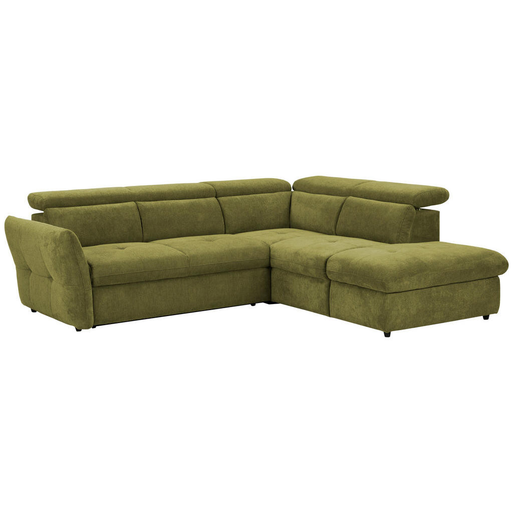 Stylife ROHOVÁ SEDACIA SÚPRAVA, textil, zelená