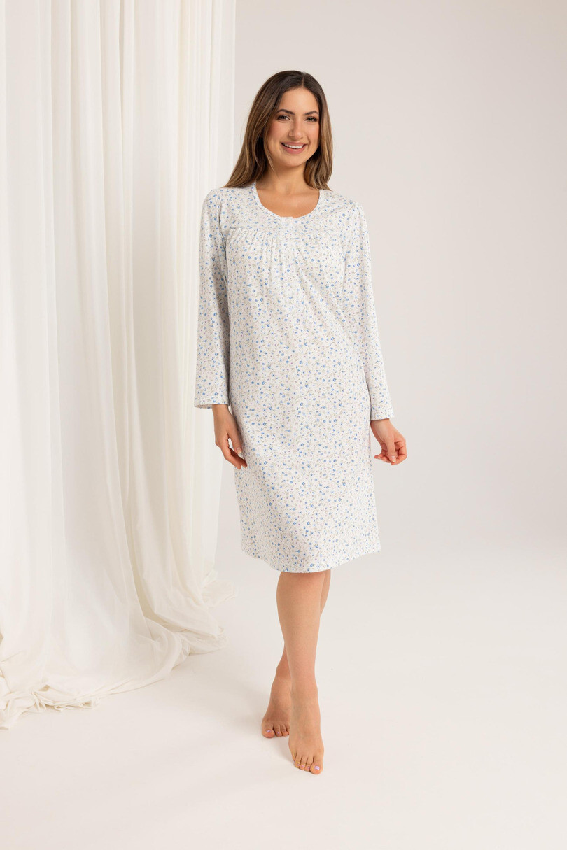 Košeľa Regina 015 dlhá/r S-XL Z25/26 dámska Meruňka M