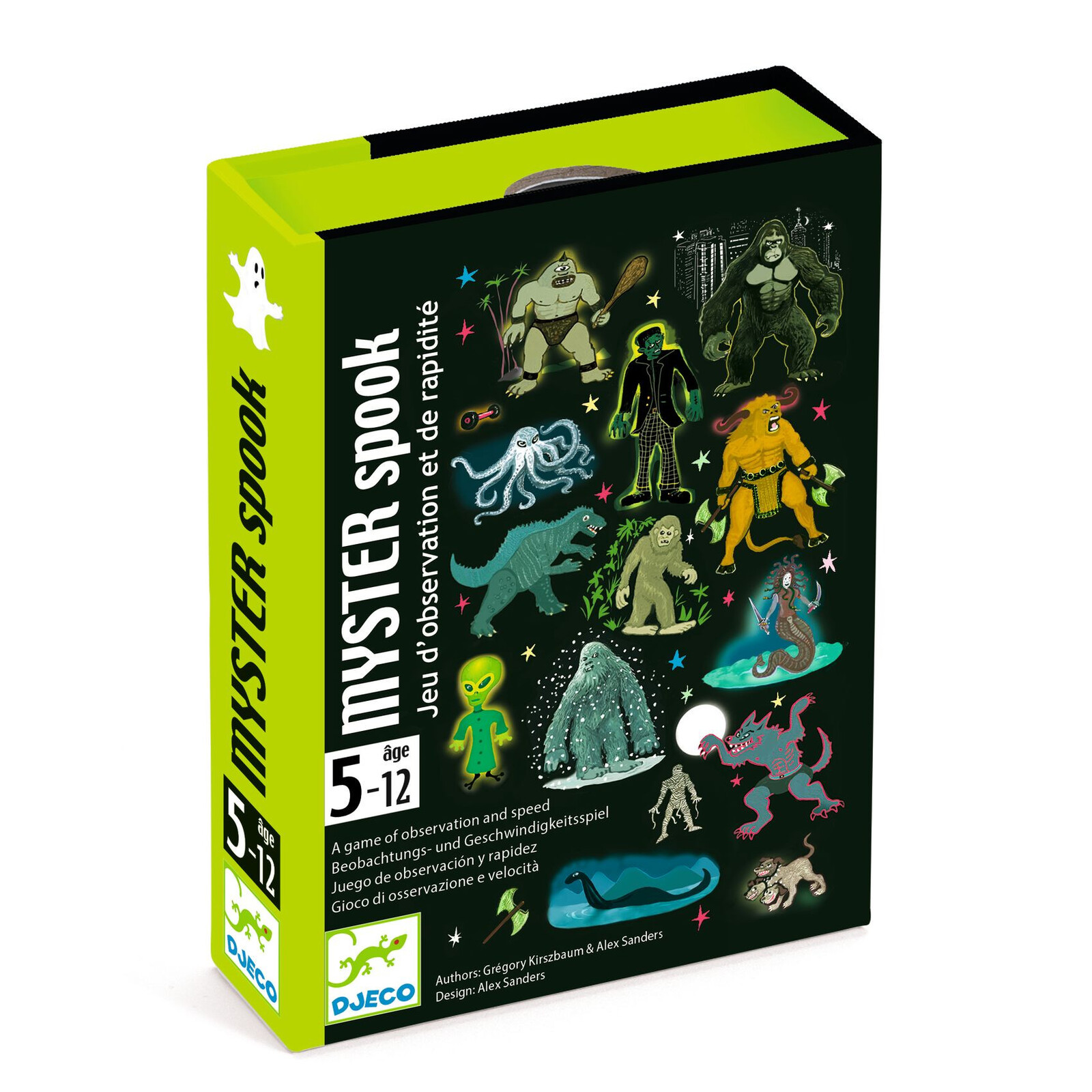 Mysterax – strašidlá – kartová hra